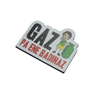 Reklāmas dāvana, mīksts PVC ledusskapja magnēts