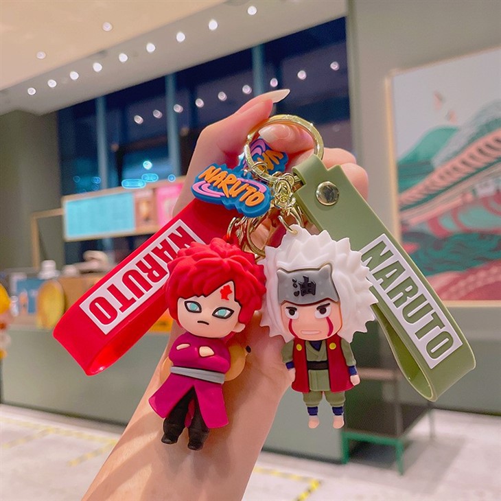 Custom 3D Anime Figure PVC Keychain