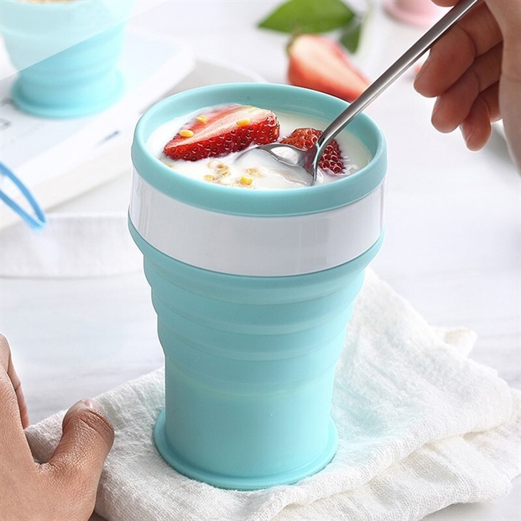 Silicone Sports Folding Cup